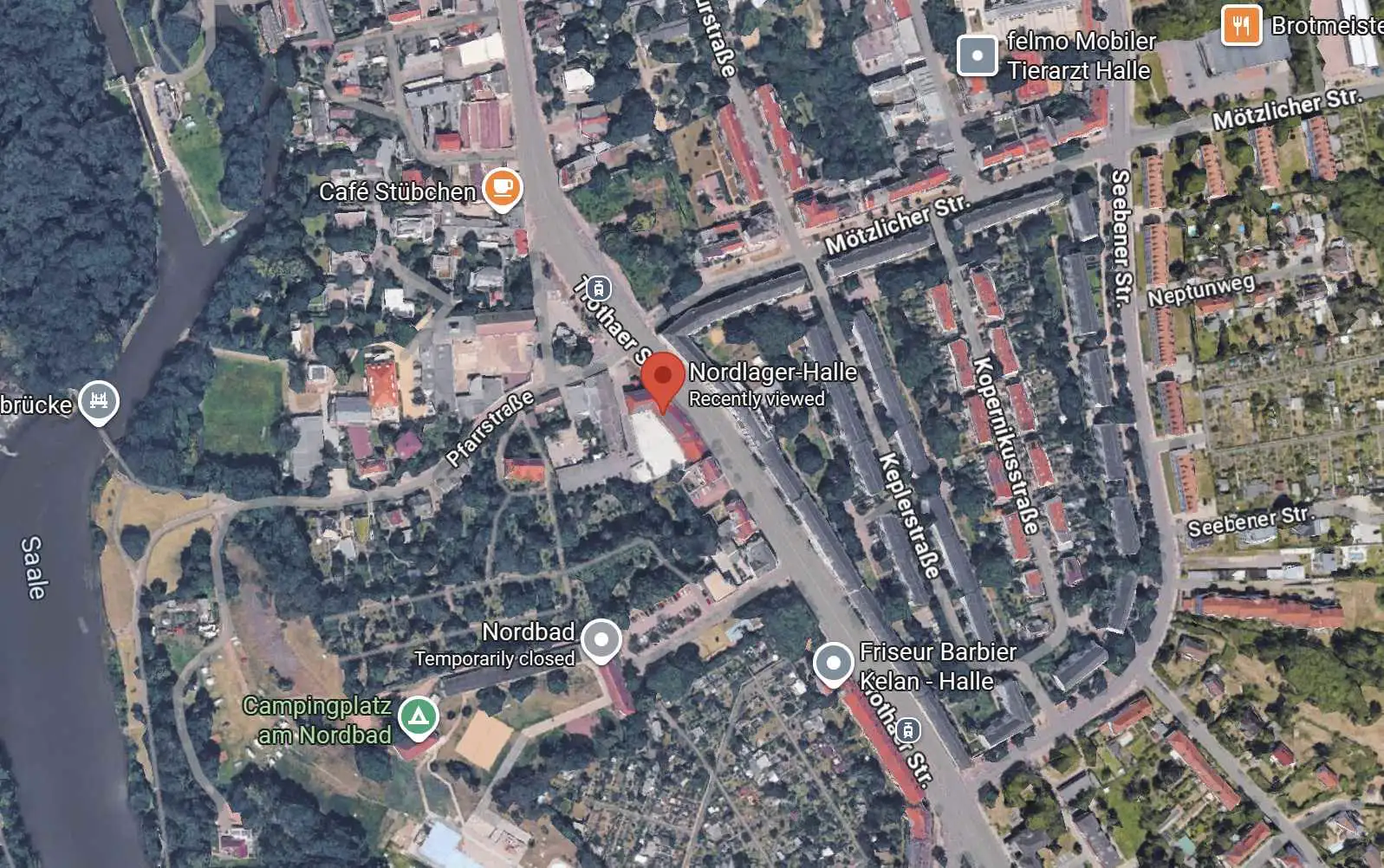 Standort von Nordlager-Halle auf der Karte. Klicken um zu laden.